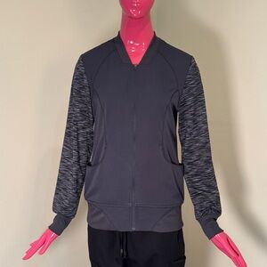 Dickies Zip Scrub Jacket XS Dark Gray